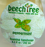 peppermint foaming handsoap